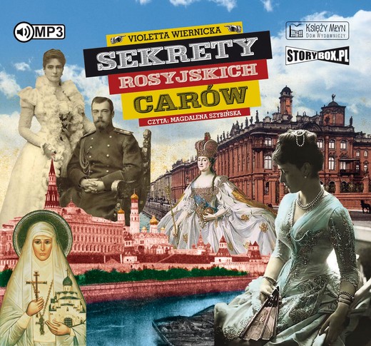 okładka Sekrety rosyjskich carów audiobook | MP3 | Violetta Wiernicka