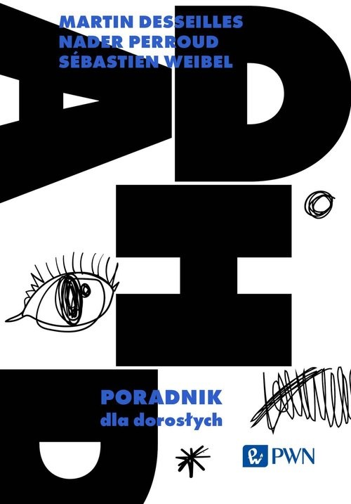 okładka ADHD. Poradnik dla dorosłych książka