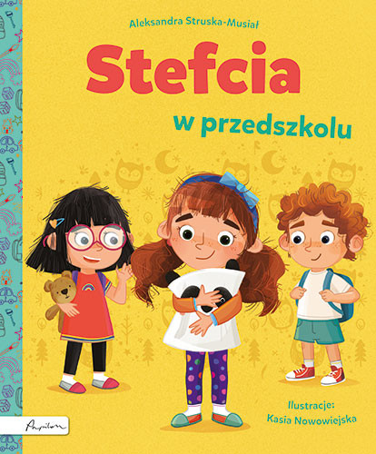 okładka Stefcia w przedszkolu książka