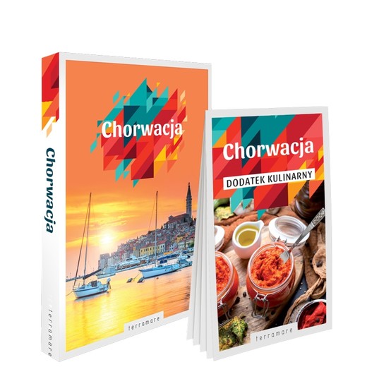 okładka Chorwacja Przewodnik ilustrowany z dodatkiem kulinarnym Terramare 2023 książka