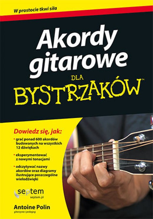 okładka Akordy gitarowe dla bystrzaków ebook | epub, mobi, pdf | Antoine Polin