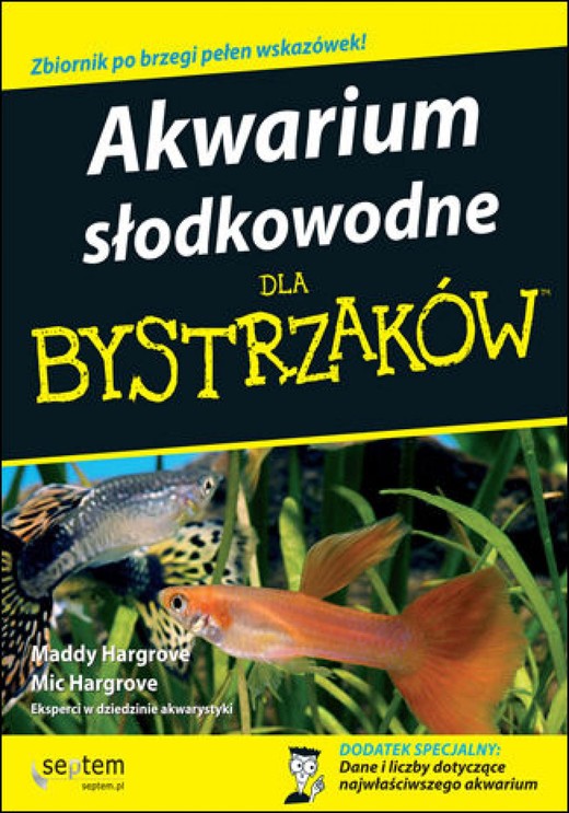 okładka Akwarium słodkowodne dla bystrzaków ebook | epub, mobi, pdf | Maddy Hargrove, Mic Hargrove