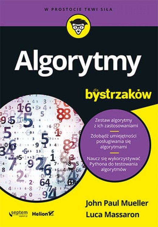 okładka Algorytmy dla bystrzaków ebook | epub, mobi, pdf | John Paul Mueller, Luca Massaron