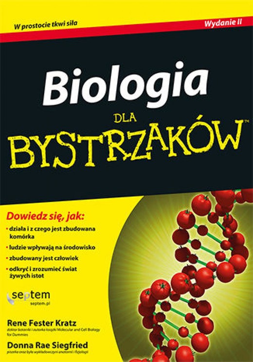 okładka Biologia dla bystrzaków. Wydanie II ebook | epub, mobi, pdf | René Fester Kratz, Donna Rae Siegfried