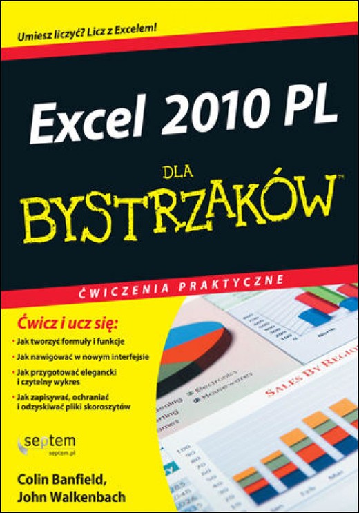 okładka Excel 2010 PL. Ćwiczenia praktyczne dla bystrzaków ebook | epub, mobi, pdf | Colin Banfield, John Walkenbach