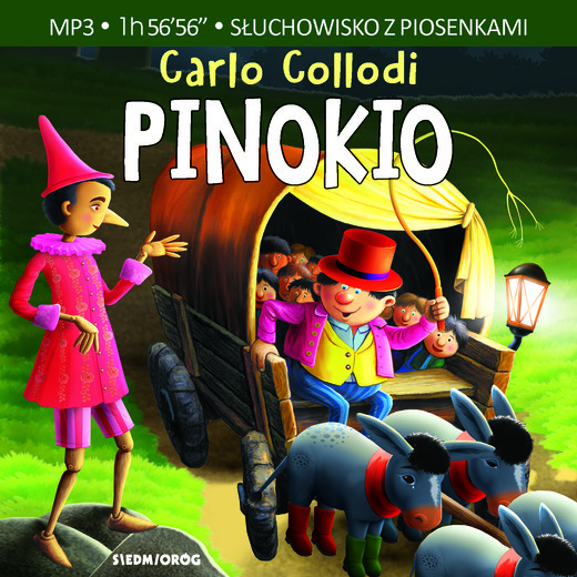 okładka Pinokio audiobook | MP3 | Carlo Collodi