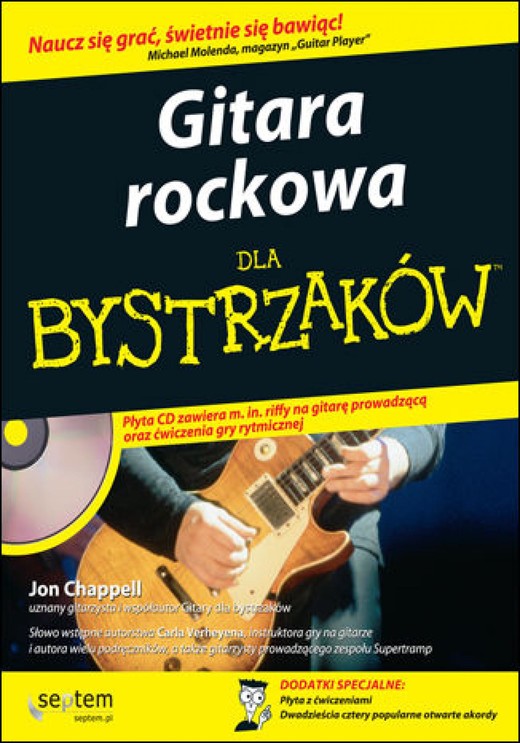 okładka Gitara rockowa dla bystrzaków ebook | epub, mobi, pdf | Jon Chappell, Carl Verheyen