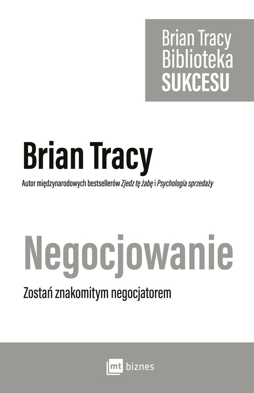okładka Negocjowanie ebook | epub, mobi | Brian Tracy