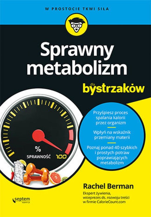 okładka Sprawny metabolizm dla bystrzaków ebook | epub, mobi, pdf | Rachel Berman