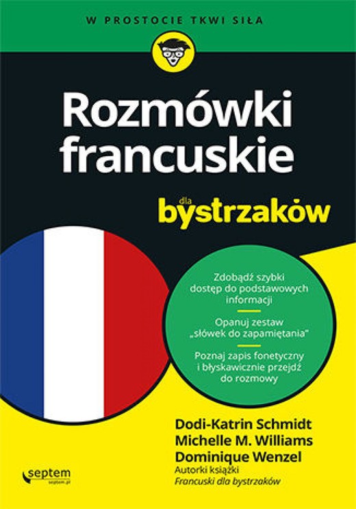 okładka Rozmówki francuskie dla bystrzaków ebook | epub, mobi, pdf | Dodi-Katrin Schmidt, Michelle M. Williams, Dominique Wenzel