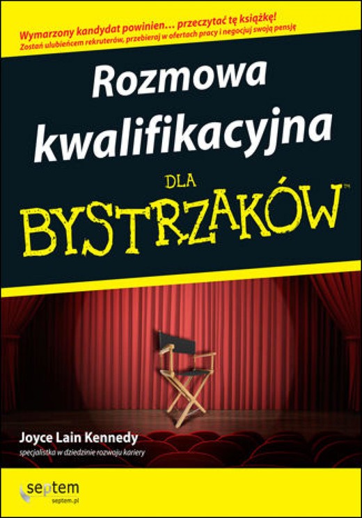 okładka Rozmowa kwalifikacyjna dla bystrzaków. Wydanie III ebook | epub, mobi, pdf | Joyce Lain Kennedy