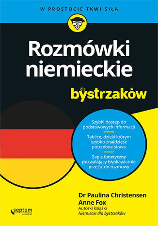 okładka Rozmówki niemieckie dla bystrzaków ebook | epub, mobi, pdf | Paulina Christensen, Anne Fox