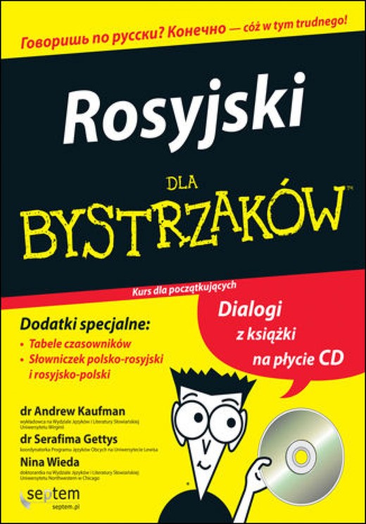 okładka Rosyjski dla bystrzaków ebook | epub, mobi, pdf | dr Andrew Kaufman, dr Serafima Gettys, Nina Wieda