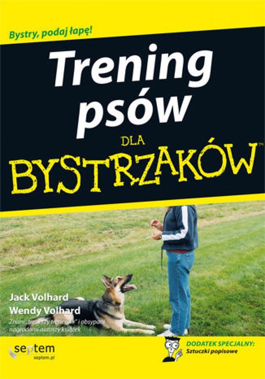 okładka Trening psów dla bystrzaków ebook | epub, mobi, pdf | Jack Volhard, Wendy Volhard