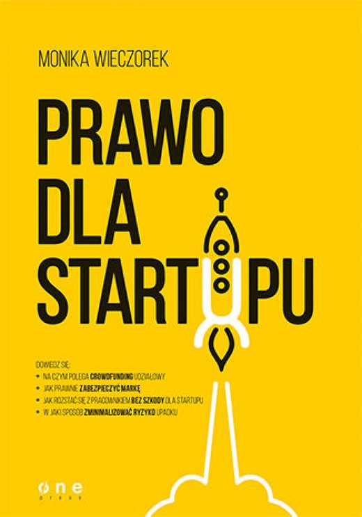 okładka Prawo dla startupu ebook | epub, mobi, pdf | Monika Wieczorek