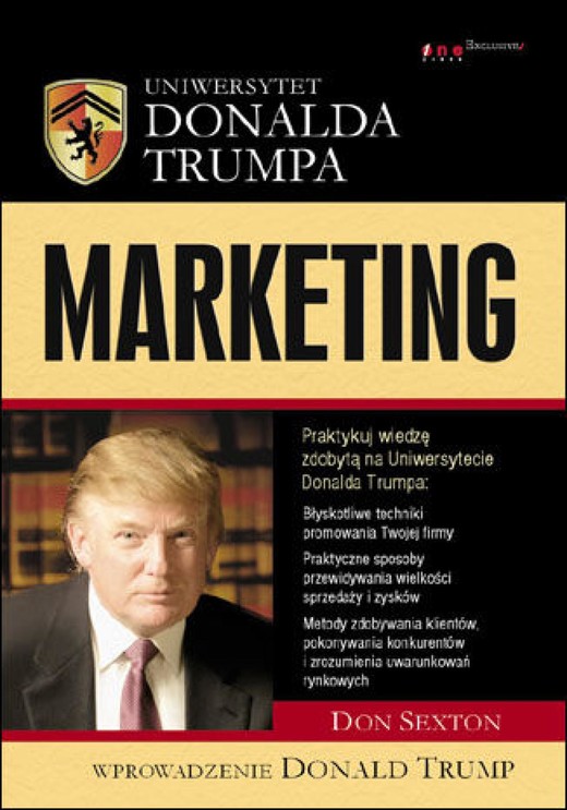 okładka Uniwersytet Donalda Trumpa. Marketing ebook | epub, mobi, pdf | Don Sexton, Donald J. Trump