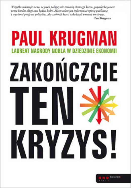 okładka Zakończcie ten kryzys! ebook | epub, mobi, pdf | Paul Krugman