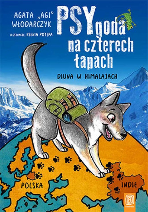 okładka PSYgoda na czterech łapach. Diuna w Himalajach ebook | epub, mobi, pdf | Agata Włodarczyk
