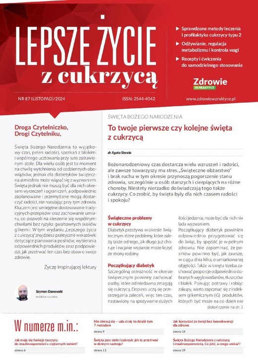okładka Lepsze życie z cukrzycą nr 87 Lepsze życie z cukrzycą nr 87 ebook | pdf | Praca zbiorowa