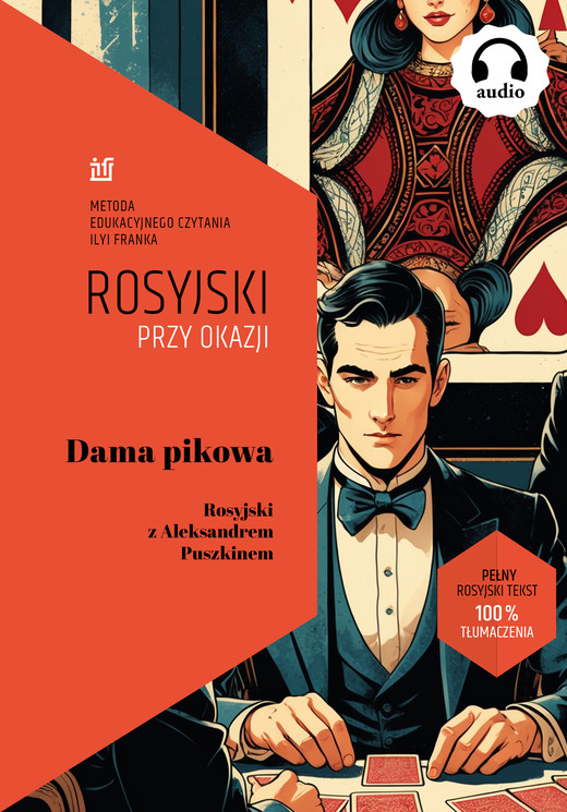 okładka Dama Pikowa. Rosyjski z Aleksandrem Puszkinem ebook | epub, mobi | Aleksander Puszkin