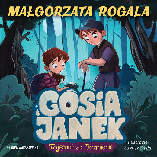 okładka Gosia i Janek. Tajemnicze kamienie audiobook | MP3 | Małgorzata Rogala
