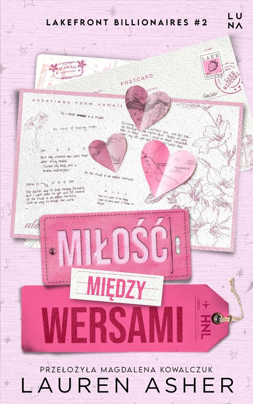 okładka Miłość między wersami ebook | epub, mobi | Lauren Asher