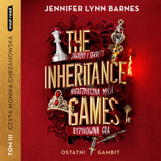 okładka The Inheritance Games Tom III Ostatni gambit audiobook | MP3 | Jennifer Lynn Barnes