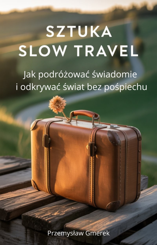 okładka Sztuka slow travel:  Jak podróżować świadomie  i odkrywać świat  bez pośpiechu ebook | epub, mobi, pdf | PRZEMYSŁAW GMEREK