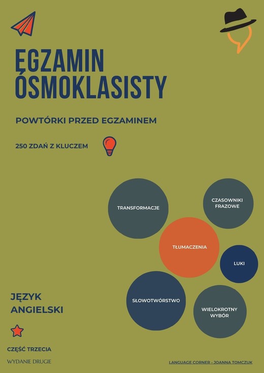 okładka Egzamin ósmoklasisty. Powtórki przed egzaminem. Część 3 ebook | pdf | Joanna Tomczuk