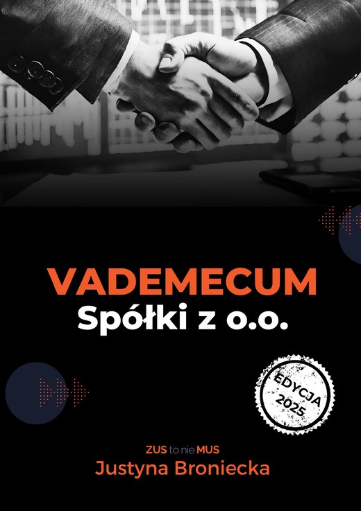 okładka Vademecum Sp. z o.o. ebook | pdf | Justyna Broniecka