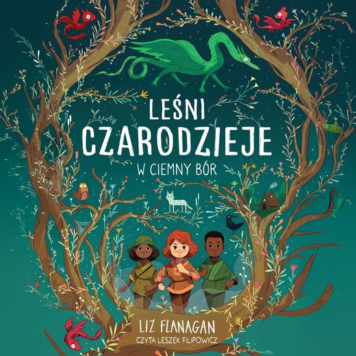okładka Leśni czarodzieje. W ciemny bór audiobook | MP3 | Liz Flanagan