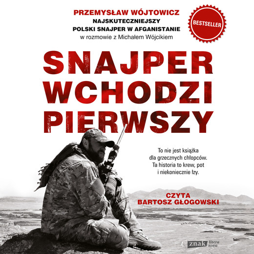 okładka Snajper wchodzi pierwszy audiobook | MP3 | Michał Wójcik, Przemysław Wójtowicz