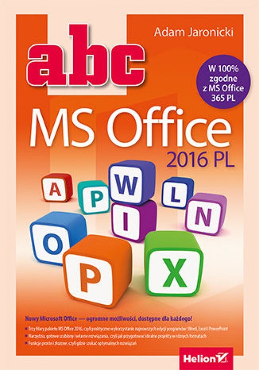 okładka ABC MS Office 2016 PL ebook | epub, mobi, pdf | Adam Jaronicki