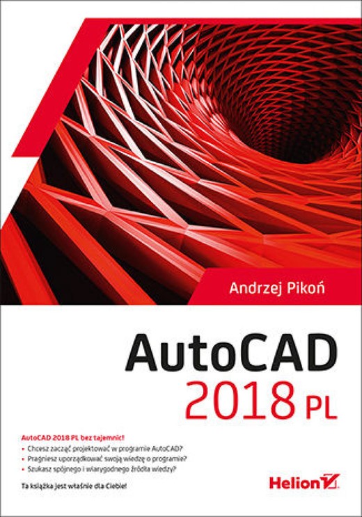 okładka AutoCAD 2018 PL ebook | pdf | Andrzej Pikoń