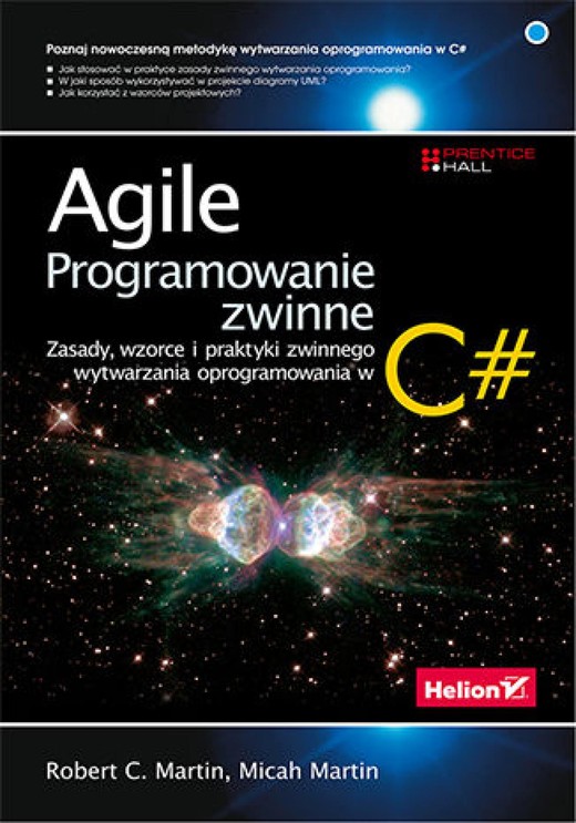 okładka Agile. Programowanie zwinne: zasady, wzorce i praktyki zwinnego wytwarzania oprogramowania w C# ebook | epub, mobi, pdf | Robert C. Martin, Micah Martin