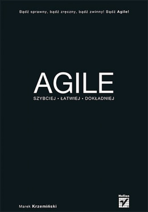 okładka Agile. Szybciej, łatwiej, dokładniej ebook | epub, mobi, pdf | Marek Krzemiński