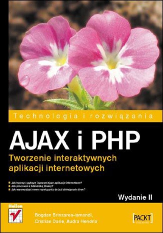 okładka AJAX i PHP. Tworzenie interaktywnych aplikacji internetowych. Wydanie II ebook | epub, mobi, pdf | Bogdan Brinzarea-Iamandi, Cristian Darie, Audra Hendrix