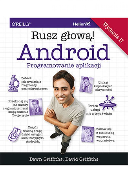 okładka Android. Programowanie aplikacji. Rusz głową! Wydanie II ebook | pdf | Dawn Griffiths, David Griffiths