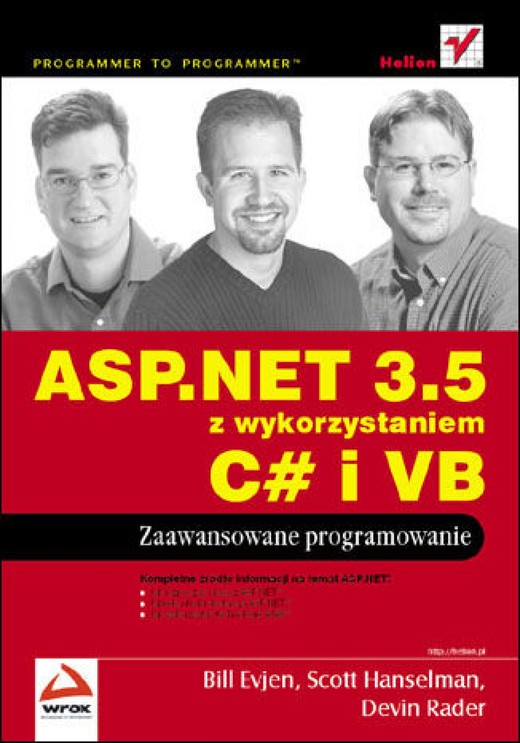 okładka ASP.NET 3.5 z wykorzystaniem C# i VB. Zaawansowane programowanie ebook | epub, mobi, pdf | Bill Evjen, Scott Hanselman, Devin Rader