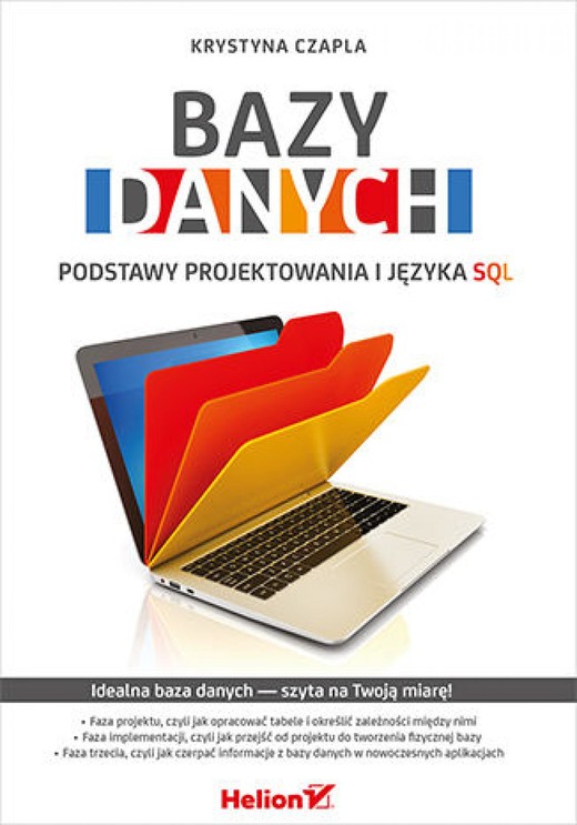 okładka Bazy danych. Podstawy projektowania i języka SQL ebook | epub, mobi, pdf | Krystyna Czapla