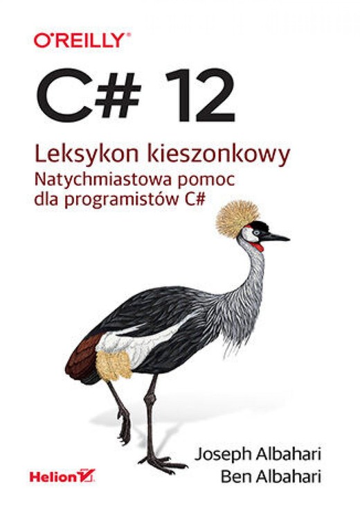 okładka C# 12. Leksykon kieszonkowy ebook | epub, mobi, pdf | Joseph Albahari, Ben Albahari
