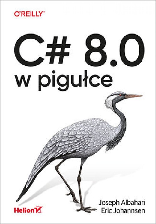 okładka C# 8.0 w pigułce ebook | epub, mobi, pdf | Joseph Albahari, Eric Johannsen