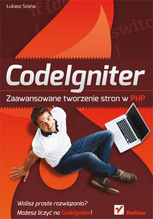 okładka CodeIgniter. Zaawansowane tworzenie stron w PHP ebook | epub, mobi, pdf | Łukasz Sosna