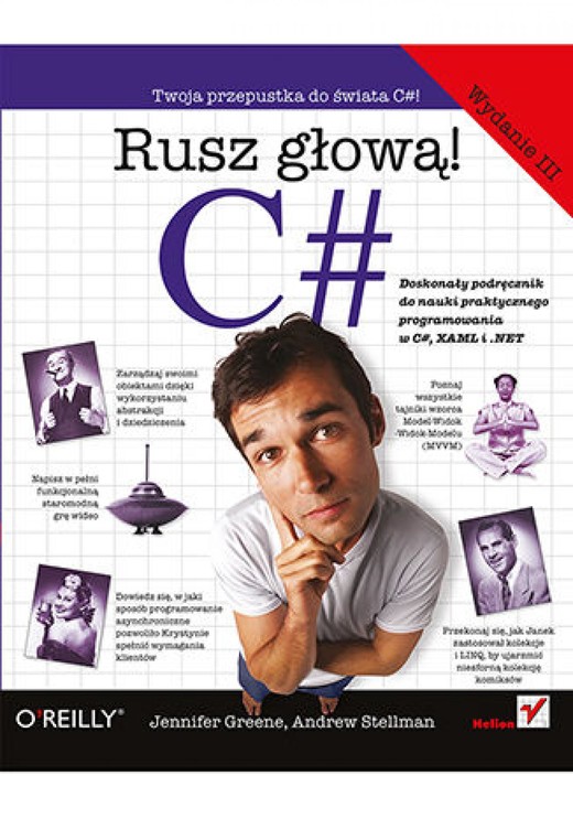 okładka C#. Rusz głową! Wydanie III ebook | pdf | Jennifer Greene, Andrew Stellman