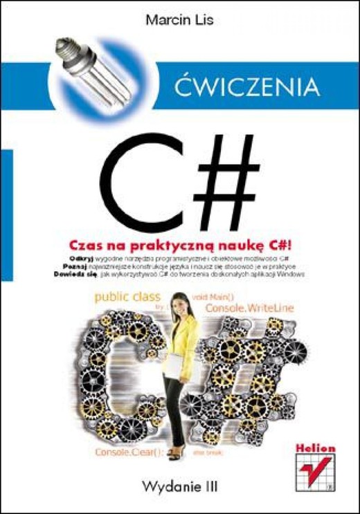 okładka C#. Ćwiczenia. Wydanie III ebook | epub, mobi, pdf | Marcin Lis