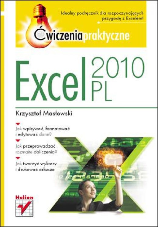 okładka Excel 2010 PL. Ćwiczenia praktyczne ebook | epub, mobi, pdf | Krzysztof Masłowski