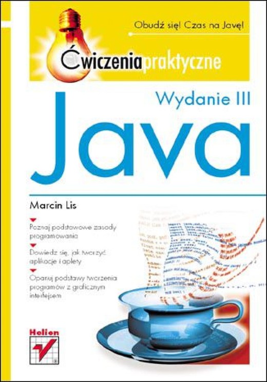 okładka Java. Ćwiczenia praktyczne. Wydanie III ebook | epub, mobi, pdf | Marcin Lis