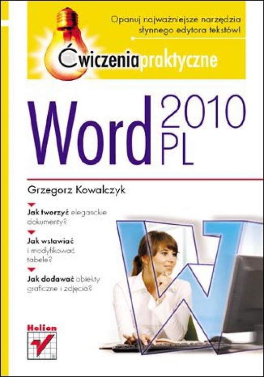 okładka Word 2010 PL. Ćwiczenia praktyczne ebook | pdf | Grzegorz Kowalczyk
