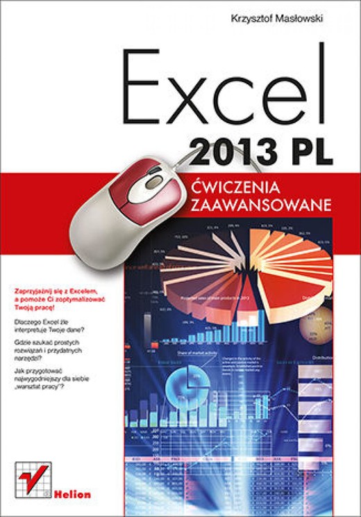 okładka Excel 2013 PL. Ćwiczenia zaawansowane ebook | epub, mobi, pdf | Krzysztof Masłowski