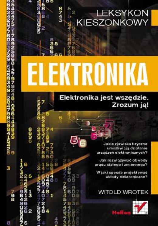 okładka Elektronika. Leksykon kieszonkowy ebook | pdf | Witold Wrotek